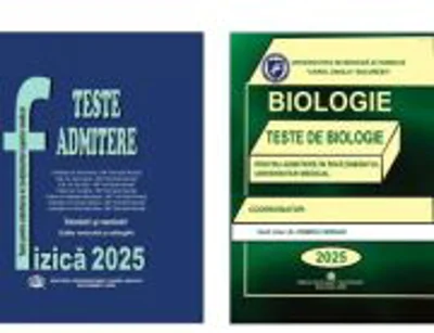 Pachet de teste Biologie si Fizica pentru admiterea in invatamantul superior medical 2025