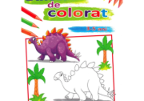 Dinozauri de colorat