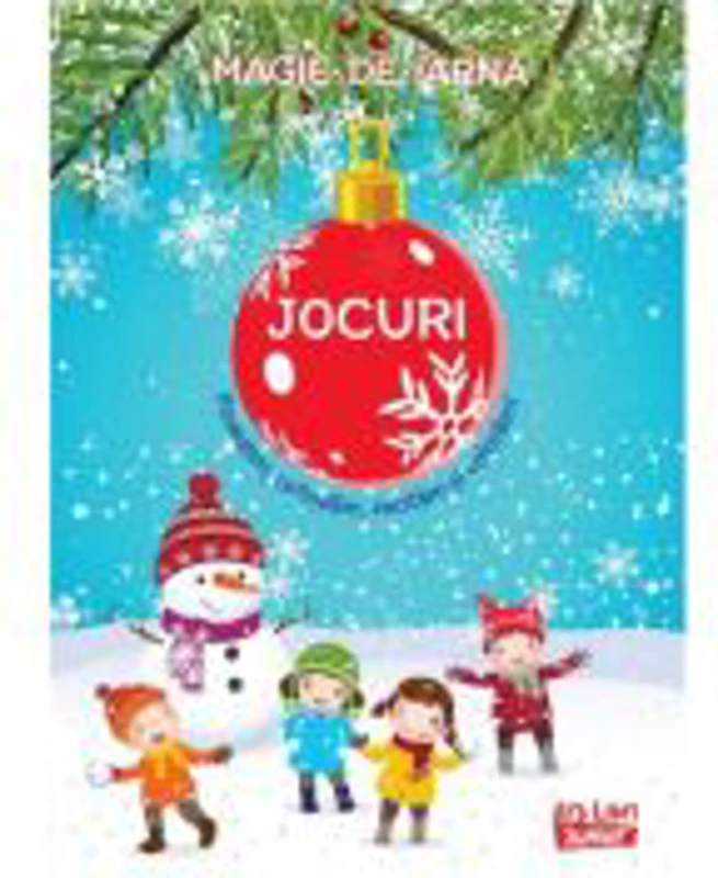 Magie de iarna. Jocuri. Povestim, colindam, recitam si coloram!