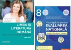 Pachet Ne pregatim pentru Evaluarea Nationala 2025. Limba si literatura romana - Marinela Pantazi si Cristina Cergan