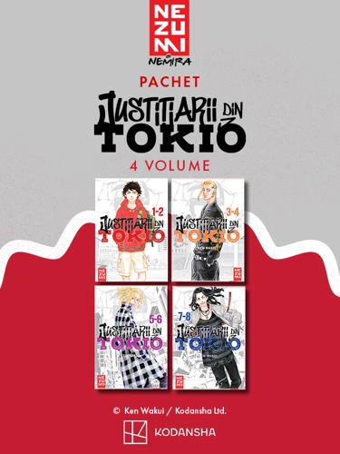 Pachet Justițiarii din Tokio Omnibus (Vol. 1 + 8)