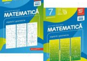 Pachet Consolidare 2024-2025 clasa a 7-a. Matematica. Aritmetica algebra geometrie, partea 1 si 2 - Anton Negrila