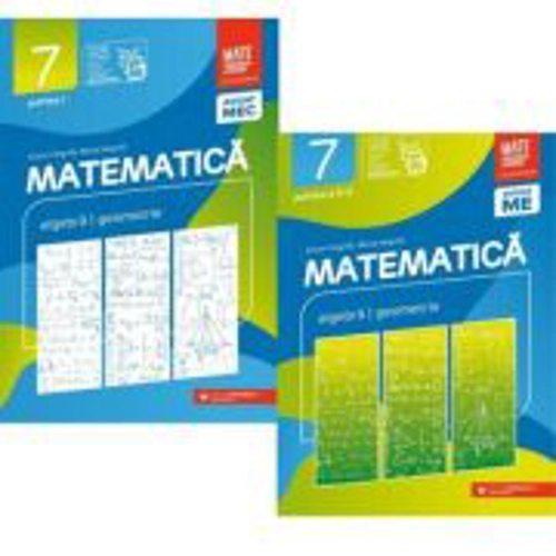 Pachet Consolidare 2024-2025 clasa a 7-a. Matematica. Aritmetica algebra geometrie, partea 1 si 2 - Anton Negrila