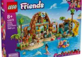 LEGO Friends. Statiune de pe litoral pentru vacanta cu familia 42673, 1140 piese