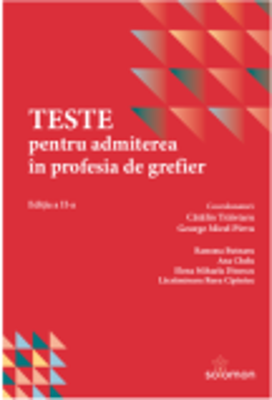 Teste pentru admiterea in profesia de grefier