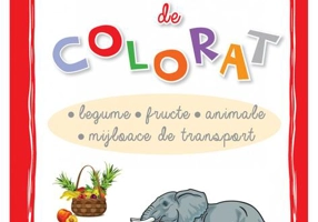 Cartea mea de colorat - Legume, fructe, animale, mijloace de transport - Paperback - *** - Didactica Publishing House