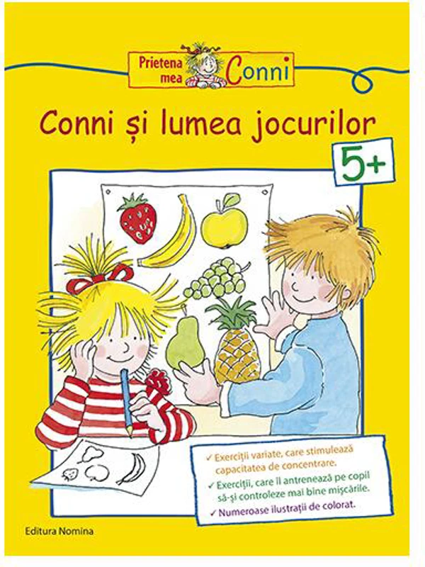 Conni și lumea jocurilor 5+ - Paperback brosat - *** - Nomina