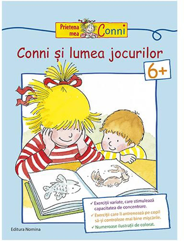 Conni și lumea jocurilor 6+ - Paperback brosat - *** - Nomina