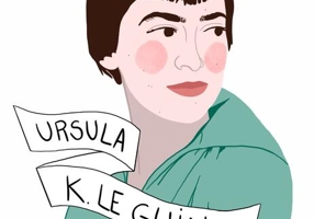 Ursula K. Le Guin - sticker by Renata - Cartepedia