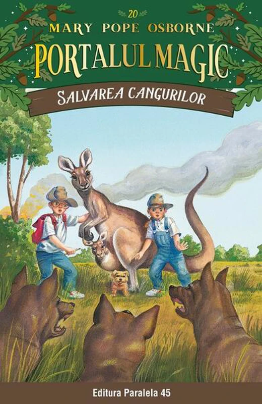 Portalul magic. Salvarea cangurilor (Vol. 20) - Paperback brosat - Mary Pope Osborne - Paralela 45