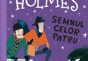 Semnul celor patru - Paperback brosat - Sir Arthur Conan Doyle - Curtea Veche