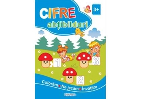 Cifre cu abțibilduri (3 ani +) - Paperback - *** - Erc Press