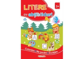 Litere cu abțibilduri (3 ani +) - Paperback - *** - Erc Press