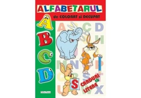 Alfabetarul de colorat și decupat - Paperback - *** - Erc Press