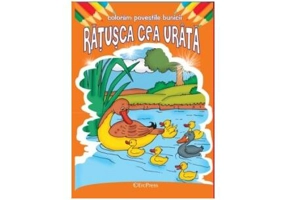 Rățușca cea urâtă. Colorăm poveștile bunicii - Paperback - Hans Christian Andersen - Erc Press