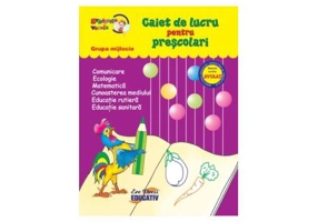 Grădinița veselă. Caiet de lucru pentru preșcolari. Grupa mijlocie - Paperback - *** - Erc Press