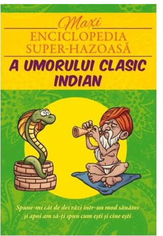Maxi enciclopedia super-hazoasă a umorului clasic indian - Paperback brosat - *** - Ganesha