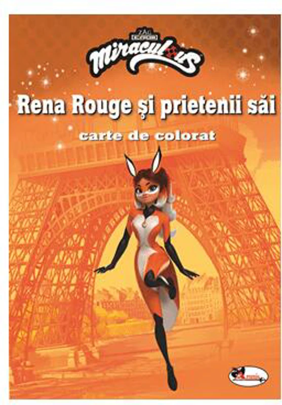 Rena Rouge și prietenii săi. Carte de colorat - Paperback - *** - Aramis