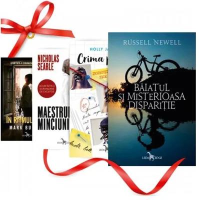 Pachet thriller (4 volume) - Paperback brosat - Holly Jackson, Russell Newell, Mark Burnell, Nicholas Searle - Leda