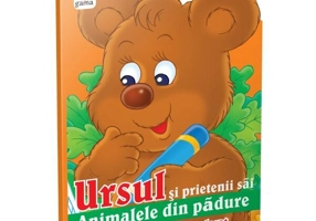 Ursul şi prietenii săi. Prima mea carte de colorat - Paperback brosat - *** - Gama