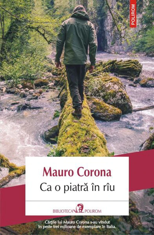 Ca o piatră în rîu - Paperback brosat - Mauro Corona - Polirom