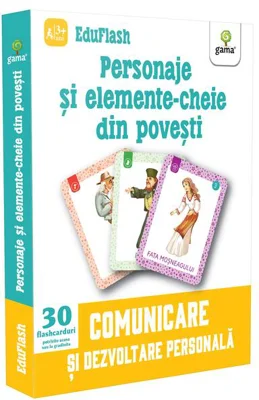 Personaje și elemente-cheie din povești. EduFlash - Paperback brosat - *** - Gama