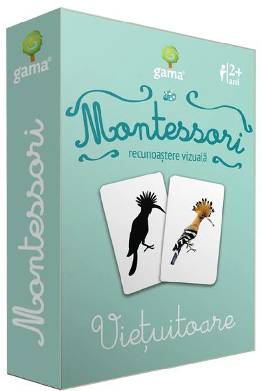 Vieţuitoare. Cărţi de joc Montessori - Board book - *** - Gama