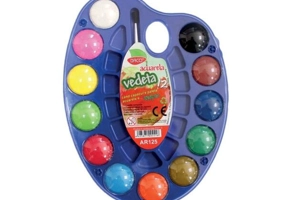 Acuarele Paletă 12 Culori DACO Vedeta AR125 - ***