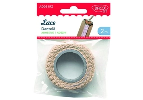 Acesorii de craft: Dantelă roz autoadezivă DACO - AD051RZ - ***