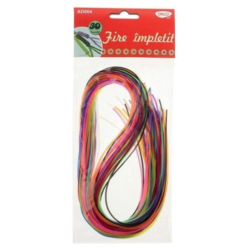 Acesorii de craft: Fire împletit rotunde DACO, 30 bucăți - AD004 - ***