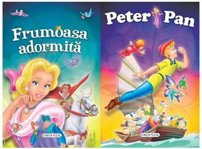 2 Povești: Frumoasa adormită și Peter Pan - Paperback brosat - *** - Girasol