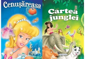 2 Povești: Cenușăreasa și Cartea junglei - Hardcover - *** - Girasol