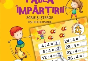 Tabla împărțirii cu carioca - Paperback brosat - *** - Didactica Publishing House