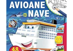 Avioane și nave. Lipește și colorează - Paperback - *** - Editura ARC