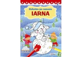 Iarna. Colorăm pe numere - Paperback brosat - *** - Erc Press