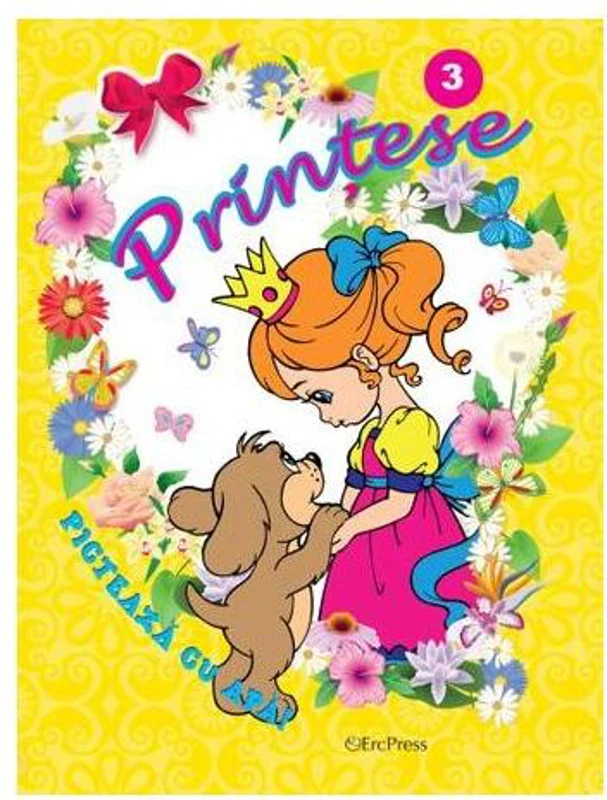 Prințese Nr. 3. Pictează cu apă - Paperback brosat - *** - Erc Press