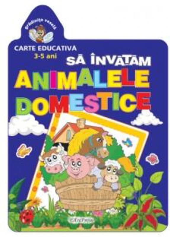 Să învățăm animalele domestice (5-7 ani). Grădinița veselă. - Paperback brosat - *** - Erc Press