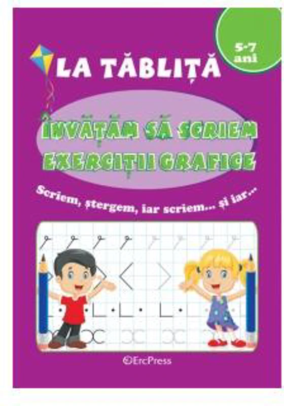 Învățăm să scriem exerciții grafice - Paperback brosat - *** - Erc Press