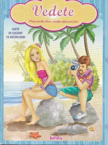 Vedete. Carte de colorat cu abțibilduri - Paperback - *** - Kreativ