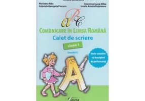 Comunicare în limba română. Caiet de scriere clasa I (model I) - Paperback brosat - Mihaela Șerbănescu - Tiparg