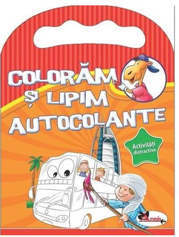 Colorăm și lipim cu autocolante - Paperback - ... - Aramis