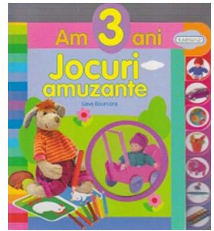Jocuri amuzante. Am 3 ani - Hardcover - Lieve Boumans - Flamingo