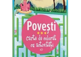 Carte de colorat cu activități. Povești (3-5 ani) - Paperback - *** - Gama