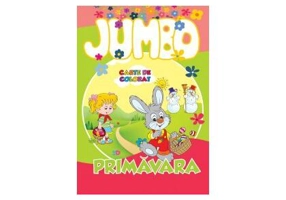 Jumbo. Primăvara. Carte de colorat - Paperback - Roxana Geantă - Galaxia Copiilor