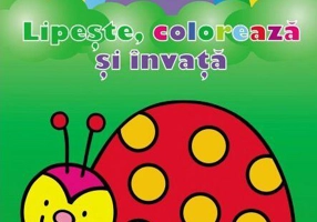 Lipește, colorează și învață. Forme. Buburuza - Paperback brosat - *** - Prut