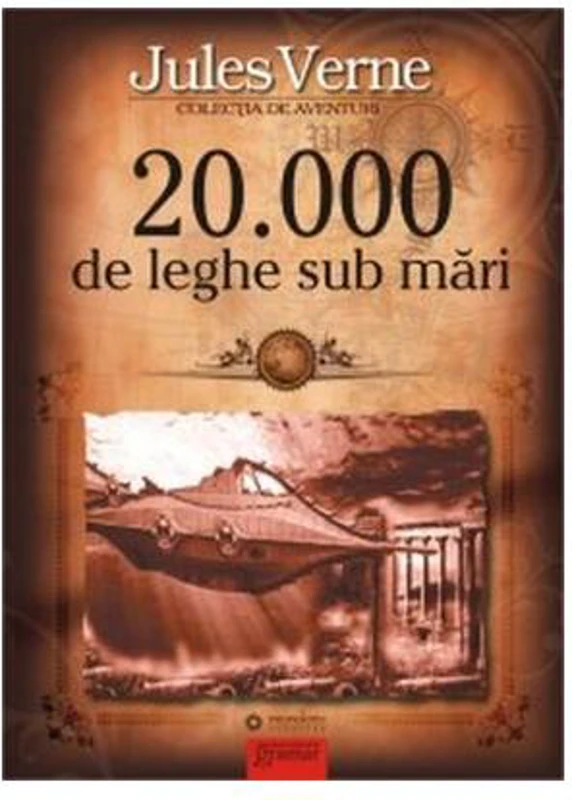 20 000 de leghe sub mări - Paperback brosat - Jules Verne - Gramar