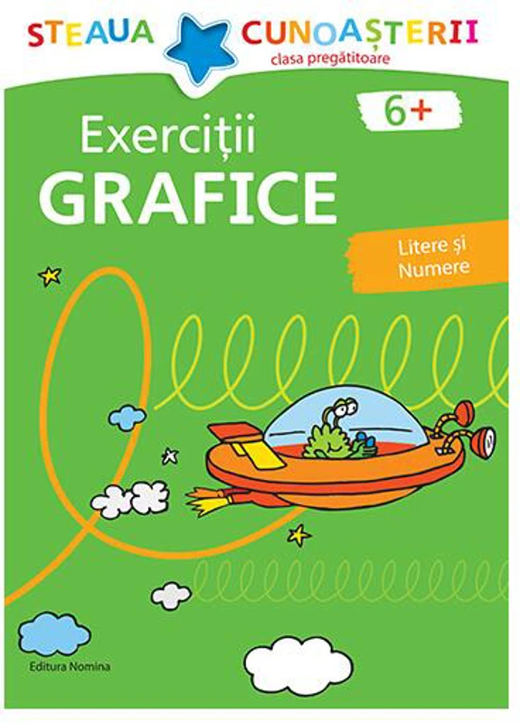 Exerciții Grafice 6 ani - Paperback brosat - Birgit Fuchs - Nomina