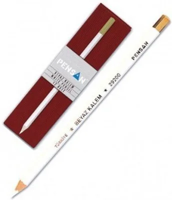 Creion Pensan pentru textile, Alb - ***