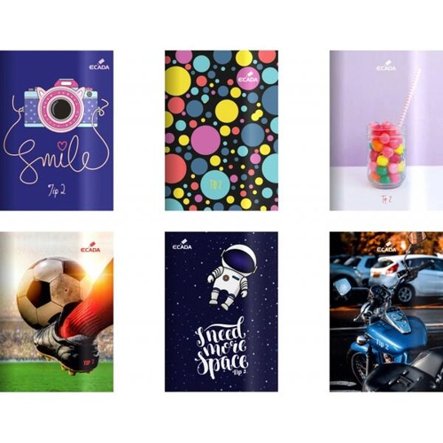 Caiet A5 TIP 2 ECADA, 24 file - ***