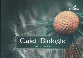 Caiet Biologie A4 ECADA, 24 file - ***